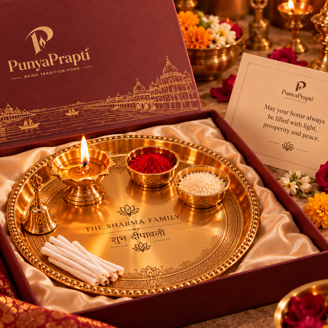 Personalised Pooja Thali